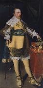 Jacob Heinrich Elbfas Gustav II Adolf oil painting on canvas